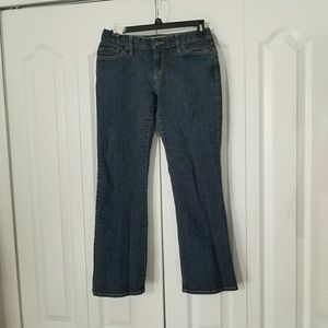 Curvy Bootcut Low Rise Jeans By LOFT